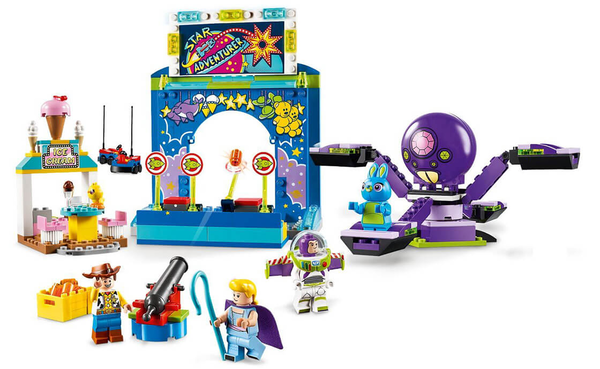  «Конструктор LEGO Toy Story Карнавальная мания Базза и Вуди 230 деталей (10770)», бренда LEGO - фото №1