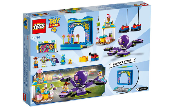  «Конструктор LEGO Toy Story Карнавальная мания Базза и Вуди 230 деталей (10770)», бренда LEGO - фото №1