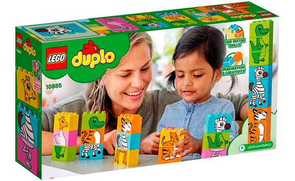  «Конструктор LEGO DUPLO Мой первый пазл 15 деталей (10885)», бренда LEGO - фото №1