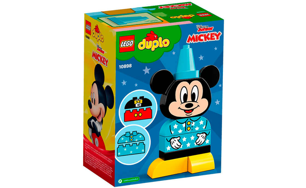  «Конструктор LEGO DUPLO Мой первый Микки 9 деталей (10898)», бренда LEGO - фото №1