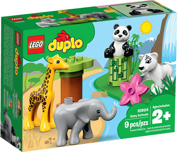  «Конструктор LEGO DUPLO Детеныши животных 9 деталей (10904)», бренда LEGO - фото №1