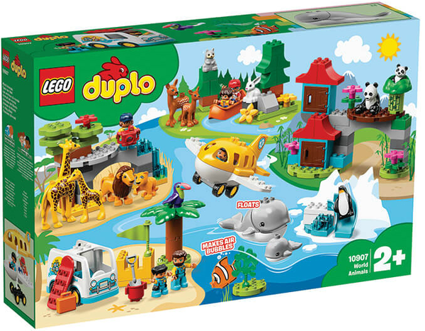  «Конструктор LEGO DUPLO Тварини світу 121 деталь (10907)», бренду LEGO - фото №1