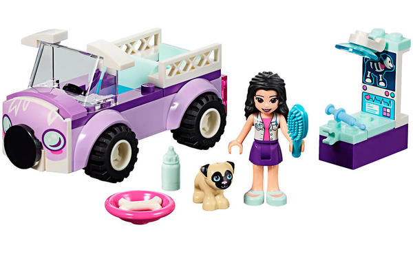  «Конструктор LEGO Friends Передвижная ветеринарная клиника Эммы 50 деталей (41360)», бренда LEGO - фото №1