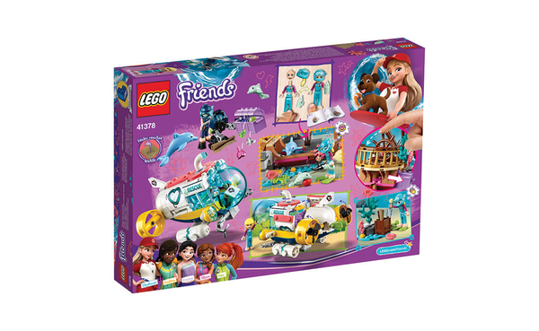  «Конструктор LEGO Friends Порятунок дельфінів 363 деталі (41378)», бренду LEGO - фото №1