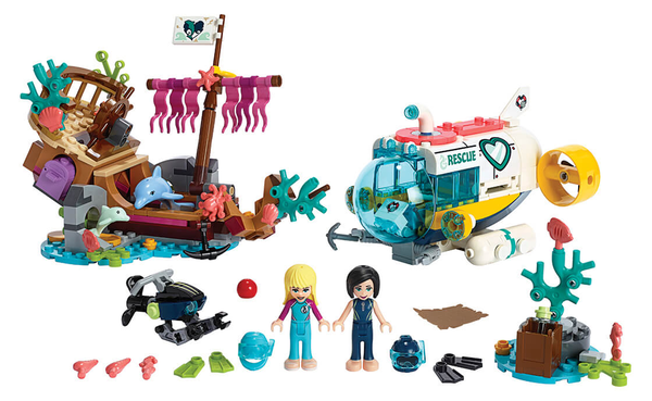  «Конструктор LEGO Friends Порятунок дельфінів 363 деталі (41378)», бренду LEGO - фото №1