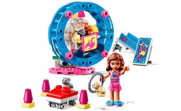  «Конструктор LEGO Friends Ігровий майданчик хом'ячка Олівії 81 деталь (41383)», бренду LEGO - фото №1