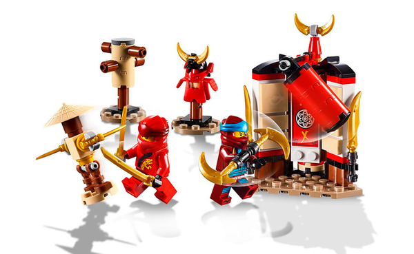  «Конструктор LEGO Ninjago Тренировка в монастыре 122 детали (70680)», бренда LEGO - фото №1