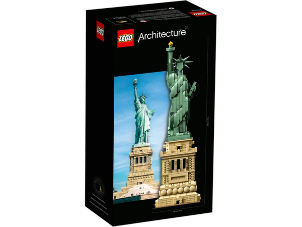  «Конструктор LEGO Architecture Статуя Свободы 1685 элементов (21042)», бренда LEGO - фото №1