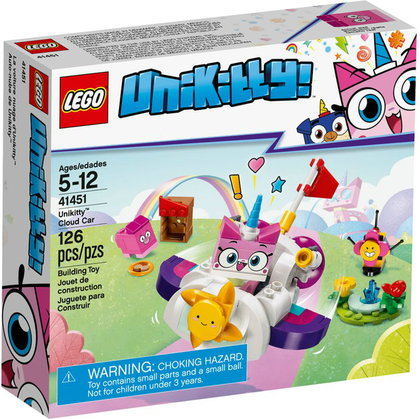  «Конструктор LEGO Unikitty Машина-хмара Юнікітті 126 деталей (41451)», бренду LEGO - фото №1