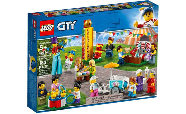  «Конструктор LEGO City Весёлая ярмарка (60234)», бренда LEGO - фото №1