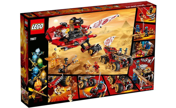  «Конструктор LEGO Ninjago Райский уголок 1178 деталей (70677)», бренда LEGO - фото №1