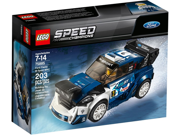 «Конструктор LEGO Speed Champions Автомобиль Ford Fiesta M-Sport WRC 203 детали (75885)», бренда LEGO - фото №1