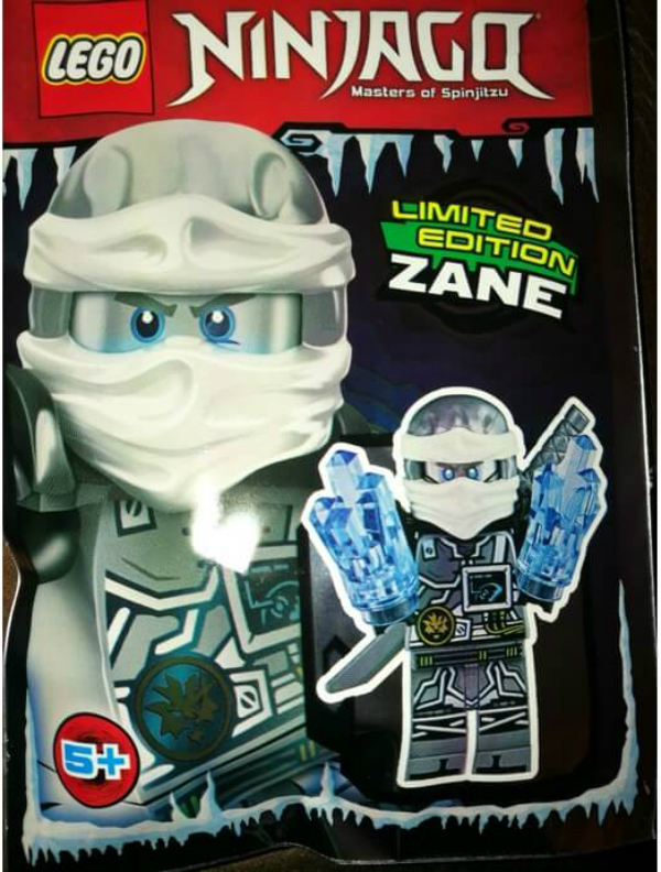  «Конструктор LEGO NINJAGO Фигурка Зейн 5 деталей (891731)», бренда LEGO - фото №1