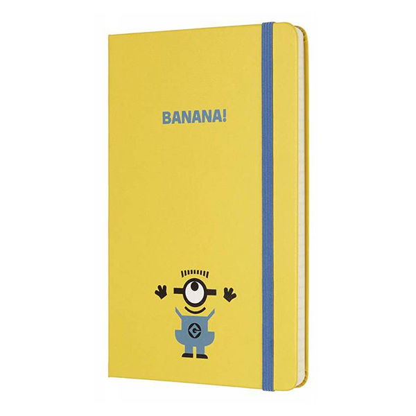 «Блокнот Moleskine Minions желтый (LEMI01QP060M10)», бренда Moleskine - фото №1