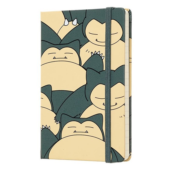  «Карманная записная книжка Moleskine Pokemon Снорлакс Линейка (LEPOMM710SL)», бренда Moleskine - фото №1