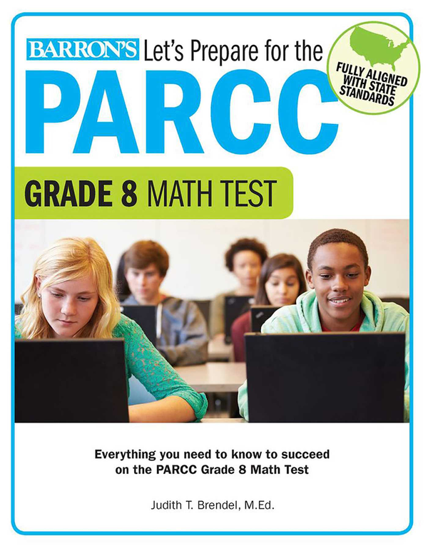 Бумажная книга «Let's Prepare for the PARCC Grade 8 Math Test», автор Джудит Т. Брендель - фото №1