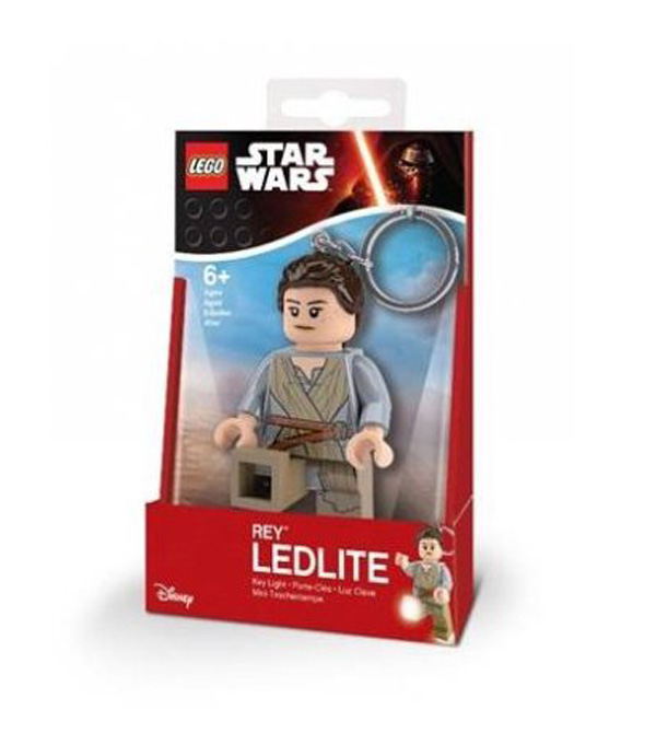  «Брелок-фонарик LEGO Star Wars Рей (LGL-KE102)», бренда LEGO - фото №1