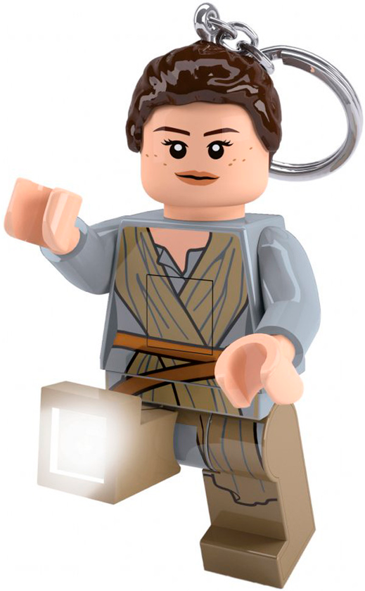  «Брелок-фонарик LEGO Star Wars Рей (LGL-KE102)», бренда LEGO - фото №1