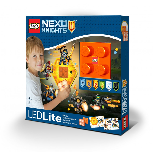  «Светодиодный ночник LEGO Nexo Knights (LGL-NI7)», бренда LEGO - фото №1