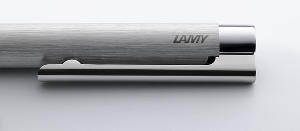 «Ручка-ролер Lamy Logo Матовий Хром (4014519279136)», бренду Lamy - фото №1
