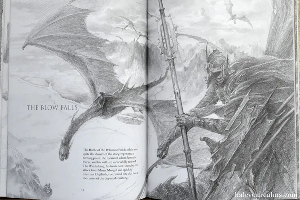 Бумажная книга «The Lord of the Rings Sketchbook», автор Алан Ли - фото №1