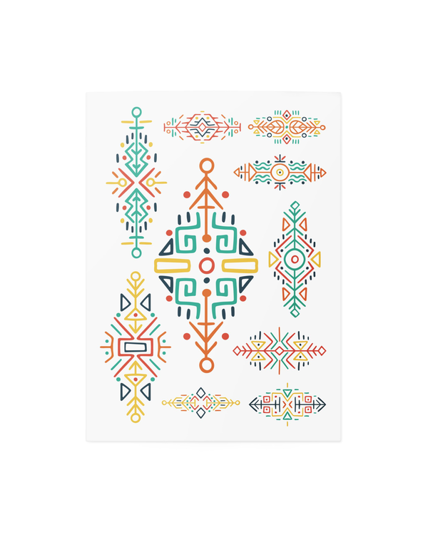 «Временные тату TATTon.me Aztec Art mix», бренда TATTon.me - фото №1
