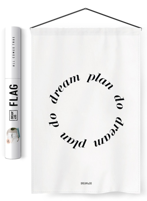 «Прапор 1DEA.me Dream&Do Flag «Dream Plan Do» (4820191132184)», бренду 1DEA.me - фото №1