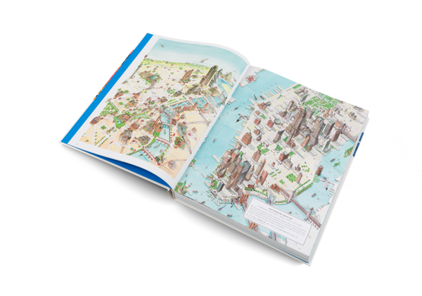 Паперова книга «A Map of the World. The World According to Illustrators and Storytellers», автор Антоніс Антоню - фото №3 - мініатюра