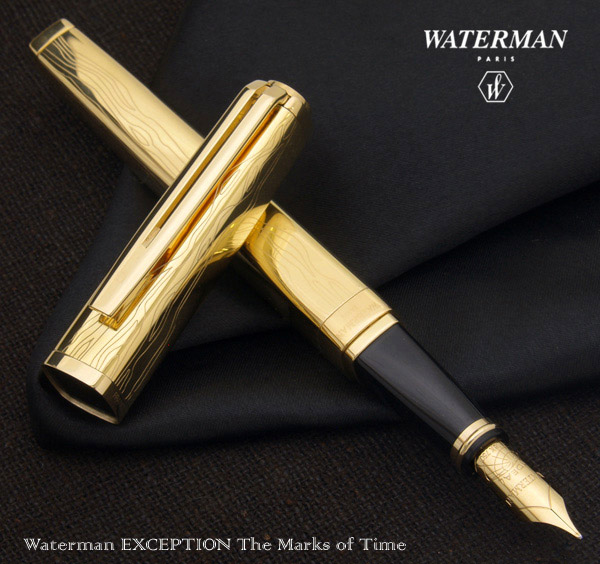  «Перьевая ручка Waterman Exception The Marks of Time GT (11 033)», бренда Waterman - фото №1