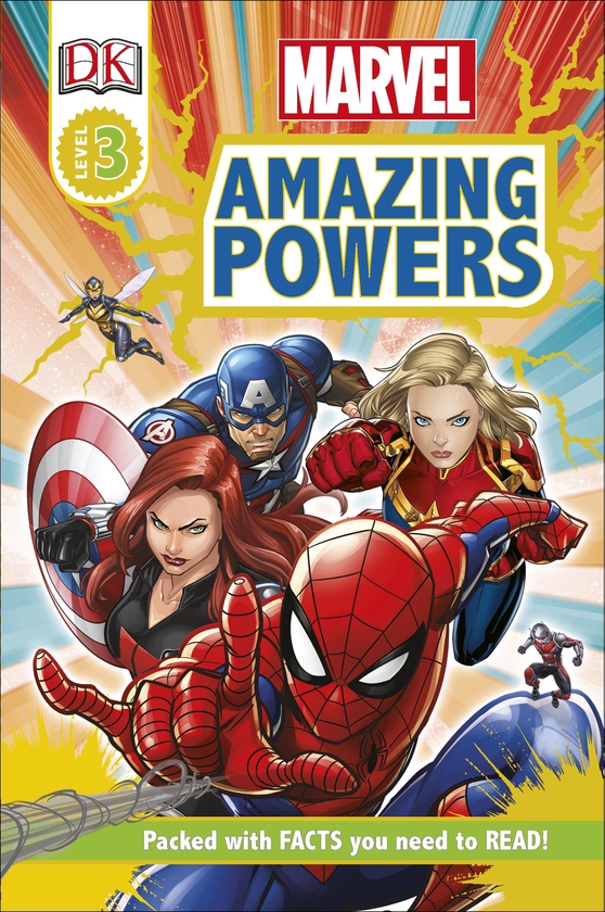 Паперова книга «Marvel Amazing Powers», автор Кетрін Сондерс - фото №1