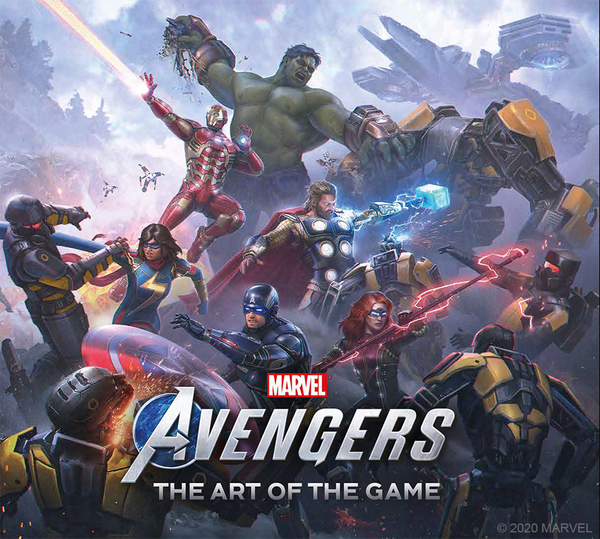 Паперова книга «Marvel's Avengers - The Art of the Game», автор Пол Девіс - фото №1