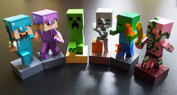 «Фигурка JINX Minecraft Adventure Figure Eaches (JINX-10707)», бренда JINX - фото №1