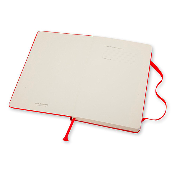  «Блокнот Moleskine Classic маленький линия красный (MM710F2)», бренда Moleskine - фото №1