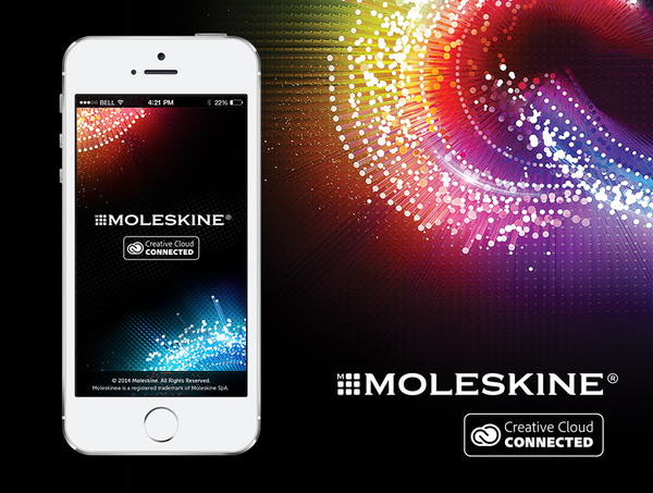  «Блокнот Moleskine Adobe Smart Notebook скетчбук средний (SKSMARTN)», бренда Moleskine - фото №1