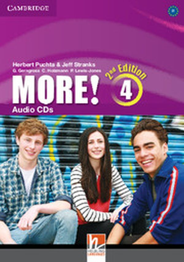 [object Object] «More! Level 4 (3 Audio CDs)», авторов Гюнтер Гернгросс, Питер Льюис-Джонс, Кристиан Хольцманн, Джефф Стрэнкс, Герберт Пухта - фото №1