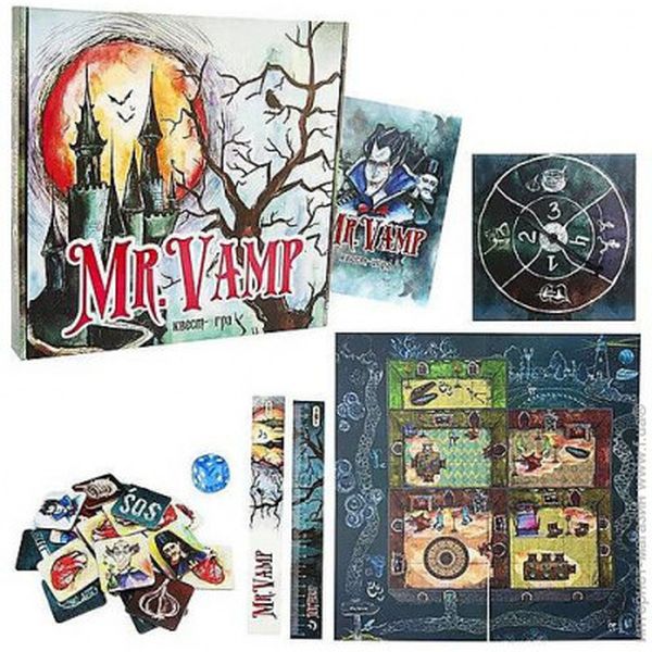  «Настольная игра Strateg Mr. Vamp (32060)», бренда Strateg - фото №1