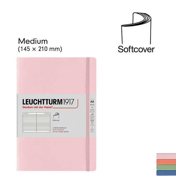  «Блокнот Leuchtturm1917 Muted Colours Точка Розовый (361567) », бренда Leuchtturm1917 - фото №1