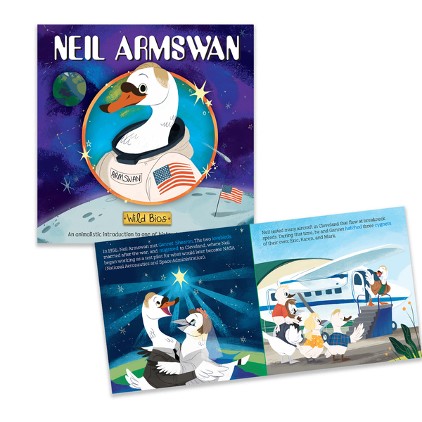 Бумажная книга «Wild Bios: Neil Armswan», автор Кортни Акампора - фото №1