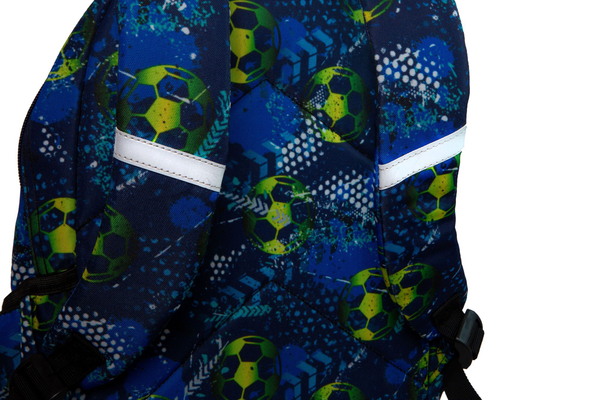  «Рюкзак CoolPack Mini Kid's Football blue 18 л (B27037)», бренду CoolPack - фото №1
