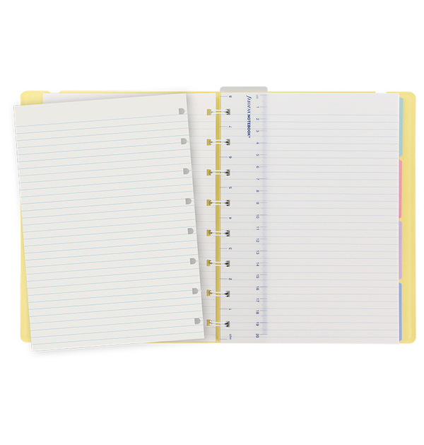  «Блокнот Filofax Classic Pastels A5 Lemon (115061)», бренда Filofax - фото №1