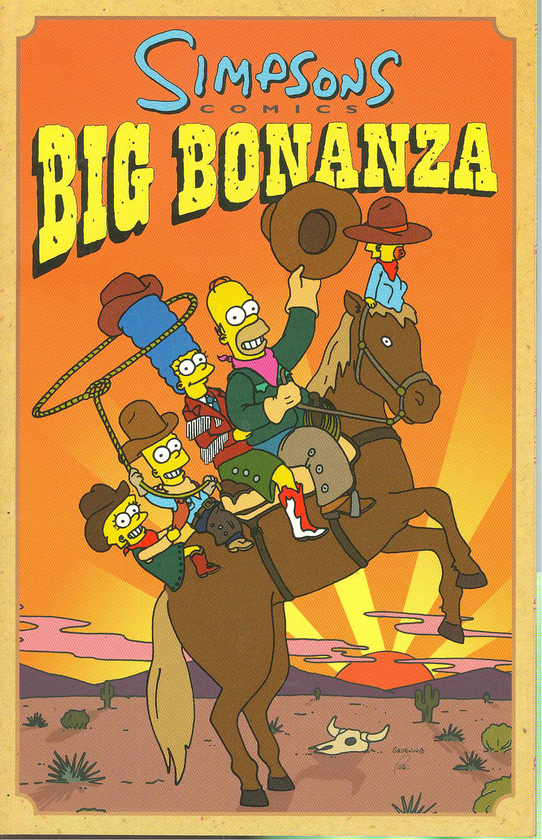Бумажная книга «Simpsons Comics: Big Bonanza», автор Мэтт Грёнинг - фото №1