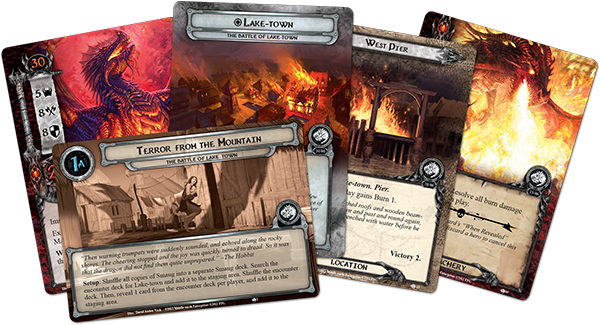  «Доповнення до гри FFG Lord of the Rings LCG: The Battle for Lake-town (13349)», brand Fantasy Flight Games / Fantasy Flight Games /  - фото №1