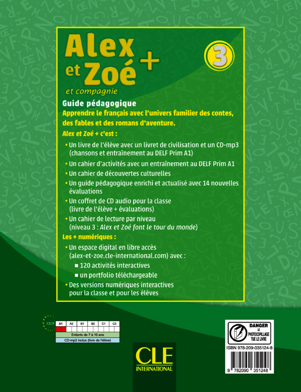 [object Object] «Alex et Zoé 3. Niveau A1. Guide pédagogique», автор Колетт Самсон - фото №2 - мініатюра