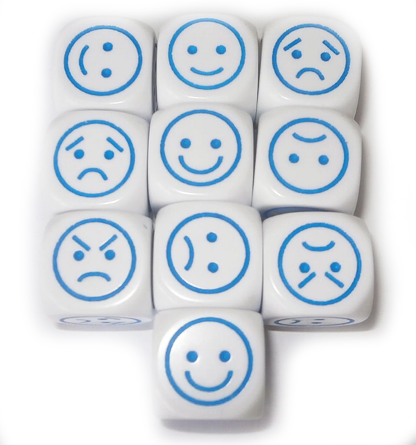 Паперова книга «Mood. Pack of 10 Dice» - фото №1