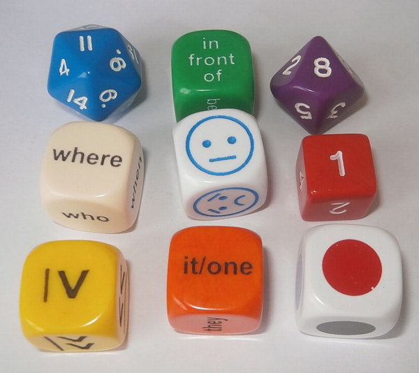 [object Object] «Pack of 9 Mixed Dice» - фото №2 - миниатюра