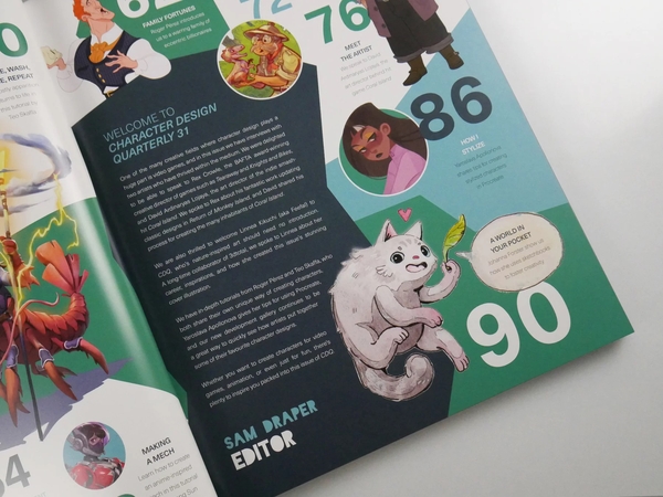 Бумажная книга «Character Design. Quarterly 31» - фото №1