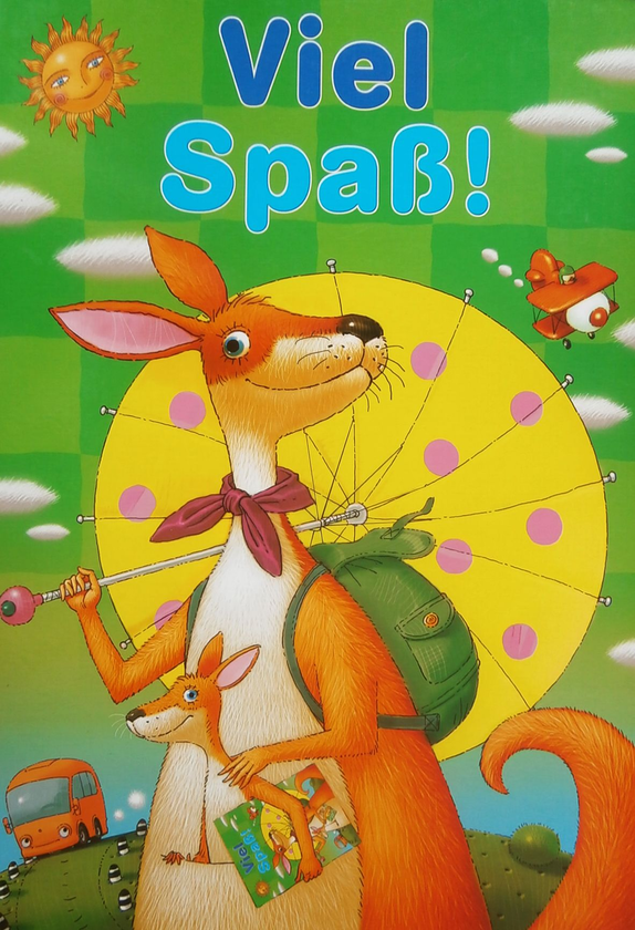 Бумажная книга «Viel Spass. Перша німецька книга розумної дитини» - фото №1