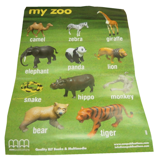 Паперова книга «Zoo. Poster» - фото №1
