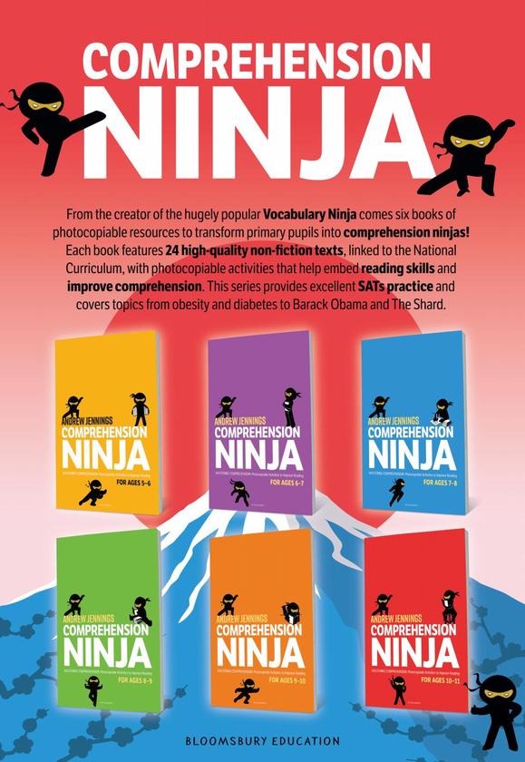 Бумажная книга «Comprehension Ninja Pack», автор Эндрю Дженнингс - фото №1