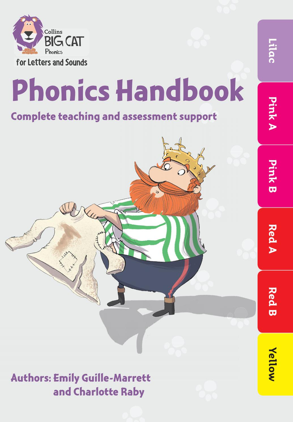 Бумажная книга «Phonics Handbook Lilac to Yellow : Full Support for Teaching Letters and Sounds» - фото №1